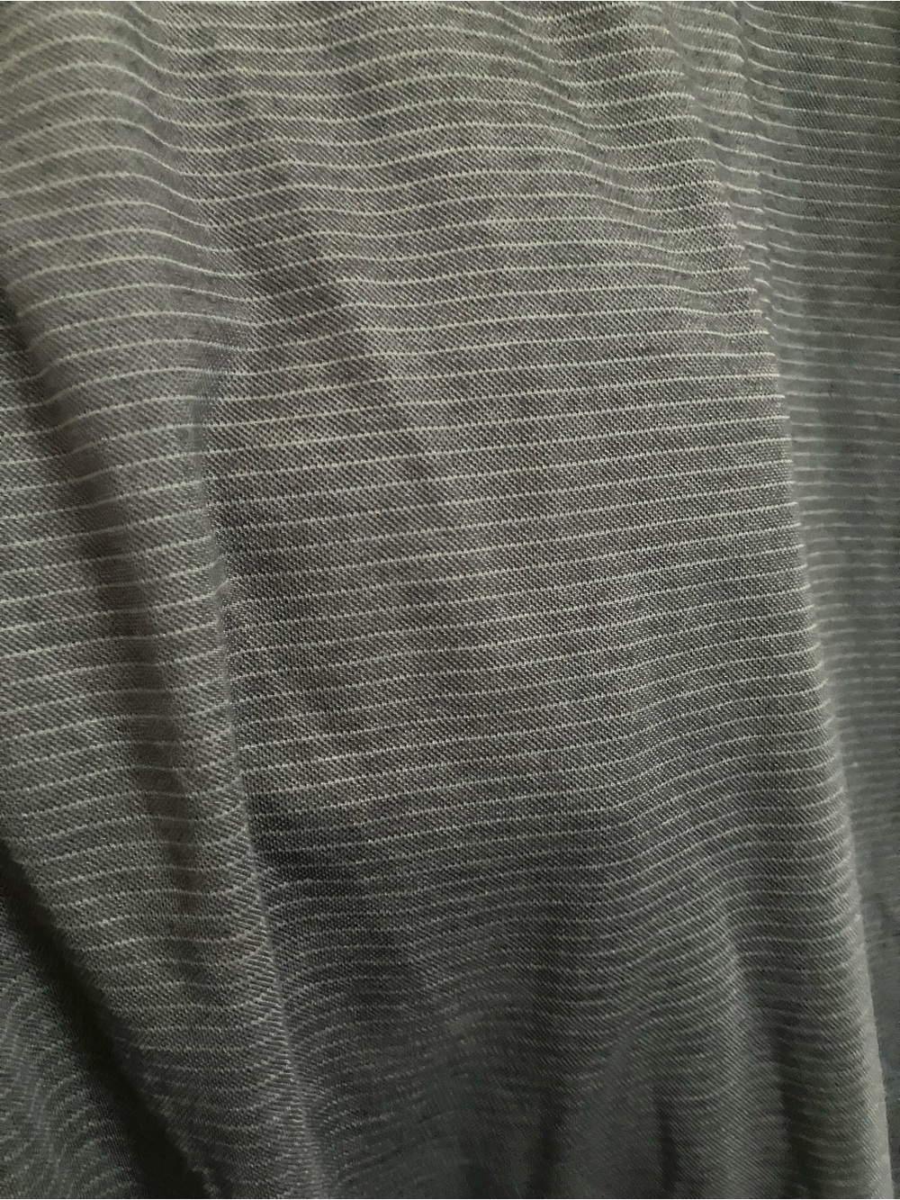 Cutter & Buck Striped Gray Men's Short-Sleeve Performance Polo - Picture 4 of 8